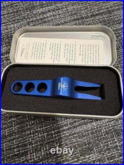 Scotty Cameron Hawaii Engraved Blue Green Fork Divot Tool with Case Rare New