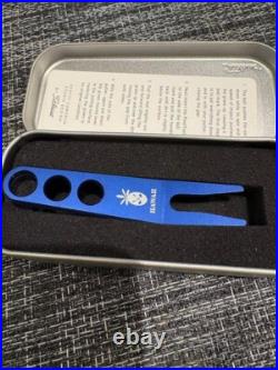 Scotty Cameron Hawaii Engraved Blue Green Fork Divot Tool with Case Rare New