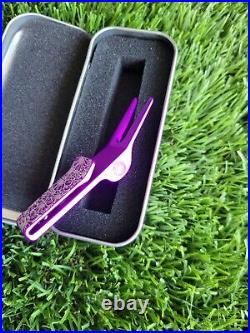 Scotty Cameron Hawaiian Open Divot Tool Repair Purple New