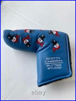 Scotty Cameron Head Cover Putter Dancing Snowman 2003 with pivot tool Unused