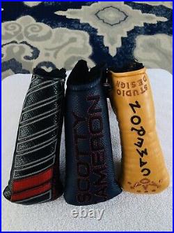 Scotty Cameron Headcovers (3) with Divot Tool