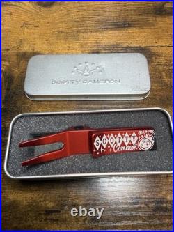 Scotty Cameron Jackpot Johnny Metal Golf Divot Repair Tool, Red