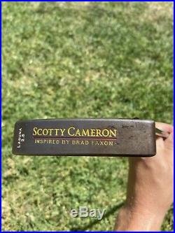 Scotty Cameron Laguna 2.5 Inspired by Brad Faxon Putter 33 Headcover And Tool