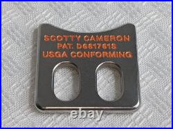 Scotty Cameron Lime & Orange Alignment Tool Putting Golf Ball Marker