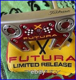 Scotty Cameron Limited Edition Futura X5 H14 2 Headcovers & Pivot Tool