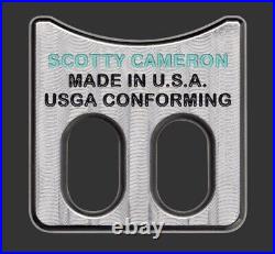 Scotty Cameron Limited Release Large Ball Marker Alignment Tool Silver/SC Blue