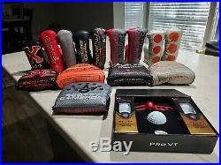 Scotty Cameron Lot Of 14 Headcovers and Titleist Divot Tool Gift Set