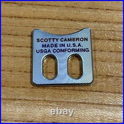 Scotty Cameron Marker Navy Translucent Red Golf Ball Alignment Tool Used