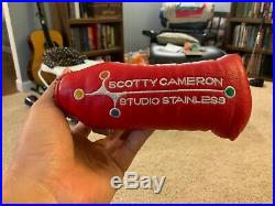 Scotty Cameron Mid Sur Studio Stainless with head cover and tool