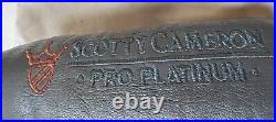 Scotty Cameron Mil-Spec Pro Platinum Putter Newport 34 with Scotty Divot Tool
