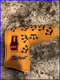 Scotty Cameron Mini Crown Yellow Headcover With Divot Tool