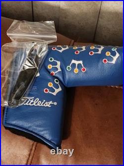 Scotty Cameron Mini Crowns Putter Cover With Divot Tool! RARE BLUE