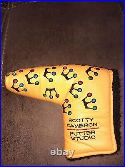 Scotty Cameron Mini Crowns putter cover with pivot tool (new unused)
