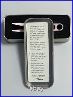 Scotty Cameron My Girl Pink Pivot Tool Divot Repair Tool with Case Titleist Rare