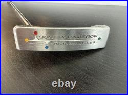 Scotty Cameron Newport Studio Stainless 35 Headcover with Divot Tool Cord Grip