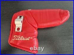 Scotty Cameron Newport Studio Stainless 35 Headcover with Divot Tool Cord Grip