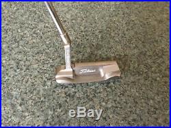 Scotty Cameron Newport The Art of Putting Original putter with Sage Cover & tool