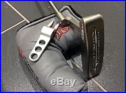 Scotty Cameron Newport putter with superstroke grip, headcover and tool