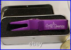 Scotty Cameron Old School Cosmic Grape Clip Pivot Tool. New In Tin! Rare