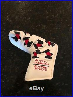 Scotty Cameron Original Scotty Dog blade putter cover ONLY DISPLAYED withtool