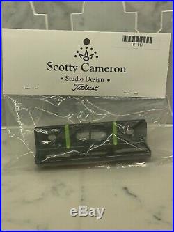 Scotty Cameron PUTTING PATH TOOL BLACK/GREEN NEW IN BAG