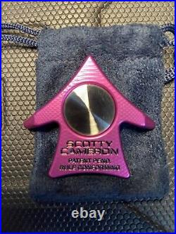 Scotty Cameron Pink Aero Alignment Tool Ball Marker Brand New Gallery Release