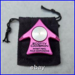 Scotty Cameron Pink Aero Tool Ball Marker Coin Scotty Cameron Pink Aero Tool Ball Marker Coin
