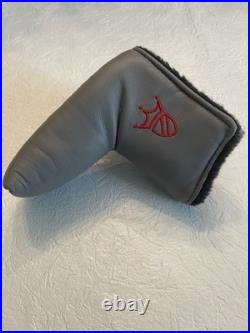 Scotty Cameron Pro Platinum Red Fill Headcover 2002 New (Other) with Tool