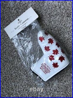 Scotty Cameron Putter Cover, 2003 Maple Leaf with Divot Tool BNIB