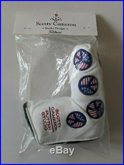 Scotty Cameron Putter Cover USA peace signs With tool New In Bag