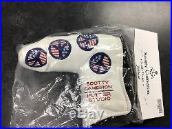Scotty Cameron Putter Cover USA peace signs With tool New In Bag