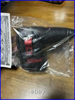 Scotty Cameron Putter Cover Yahoo Fan Club with Red divot tools Unused