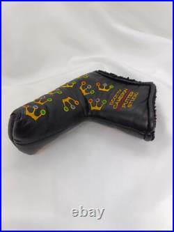 Scotty Cameron Putter Head Cover 2002 Mini Crown Black withTool U25050701