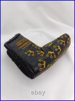 Scotty Cameron Putter Head Cover 2002 Mini Crown Black withTool U25050701