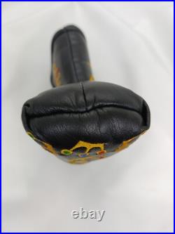 Scotty Cameron Putter Head Cover 2002 Mini Crown Black withTool U25050701 Scotty Cameron Putter Head Cover 2002 Mini Crown Black withTool U25050701