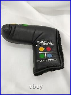 Scotty Cameron Putter Head Cover STUDIO STYLE withTool BLACK U24082003