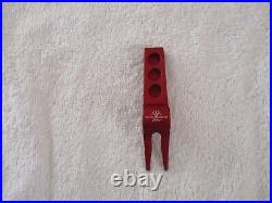 Scotty Cameron Putter Museum Japan Red Scotty Dog Pivot Divot Tool- Nice