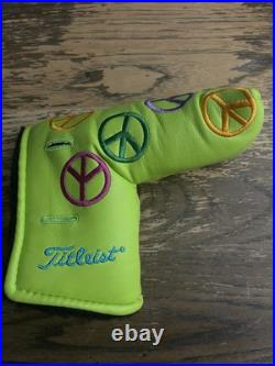 Scotty Cameron Putter Studio Peace Sign Putter Cover (no divot tool)