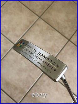 Scotty Cameron Putter Studio Style Newport 2 303 GSS Insert 33 350G Cover/Tool