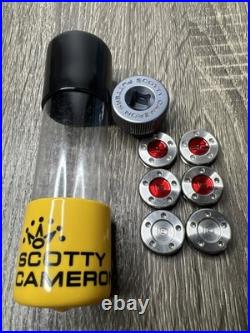 Scotty Cameron Putter Weight Kit 2x 10g, 2x 15g, 2x20g with Tool Genuine Auth