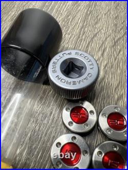 Scotty Cameron Putter Weight Kit 2x 10g, 2x 15g, 2x20g with Tool Genuine Auth