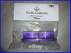 Scotty Cameron Putting Path Tool Purple For Tour Use Only