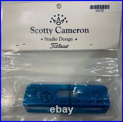 Scotty Cameron Putting Path Tool Turquoise Black Circle T Japan M&G Scotty Cameron Putting Path Tool Turquoise Black Circle T Japan M&G