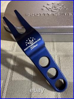 Scotty Cameron RAHAL FORCE Wedding commemorative Divot Tool Blue Titleist RARE