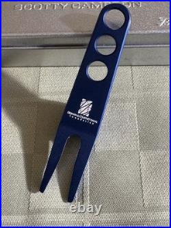 Scotty Cameron RAHAL FORCE Wedding commemorative Divot Tool Blue Titleist RARE
