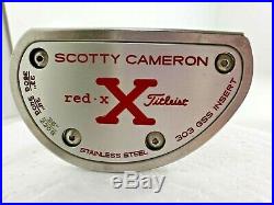 Scotty Cameron Red X2 35 303 GSS Face insert Putter RH Pivot Tool with a HC