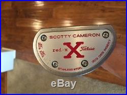 Scotty Cameron Red X2 Lawsuit mallet putter with2 HC's divot tools