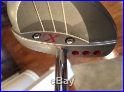 Scotty Cameron Red X2 Lawsuit mallet putter with2 HC's divot tools