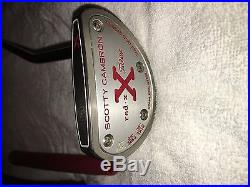 Scotty Cameron Red X Putter 33in 350g Custom dot withheadcover tool & extra grip