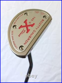Scotty Cameron Red X Putter 35 Men's RH Original Head Cover & Divot Tool EXC+